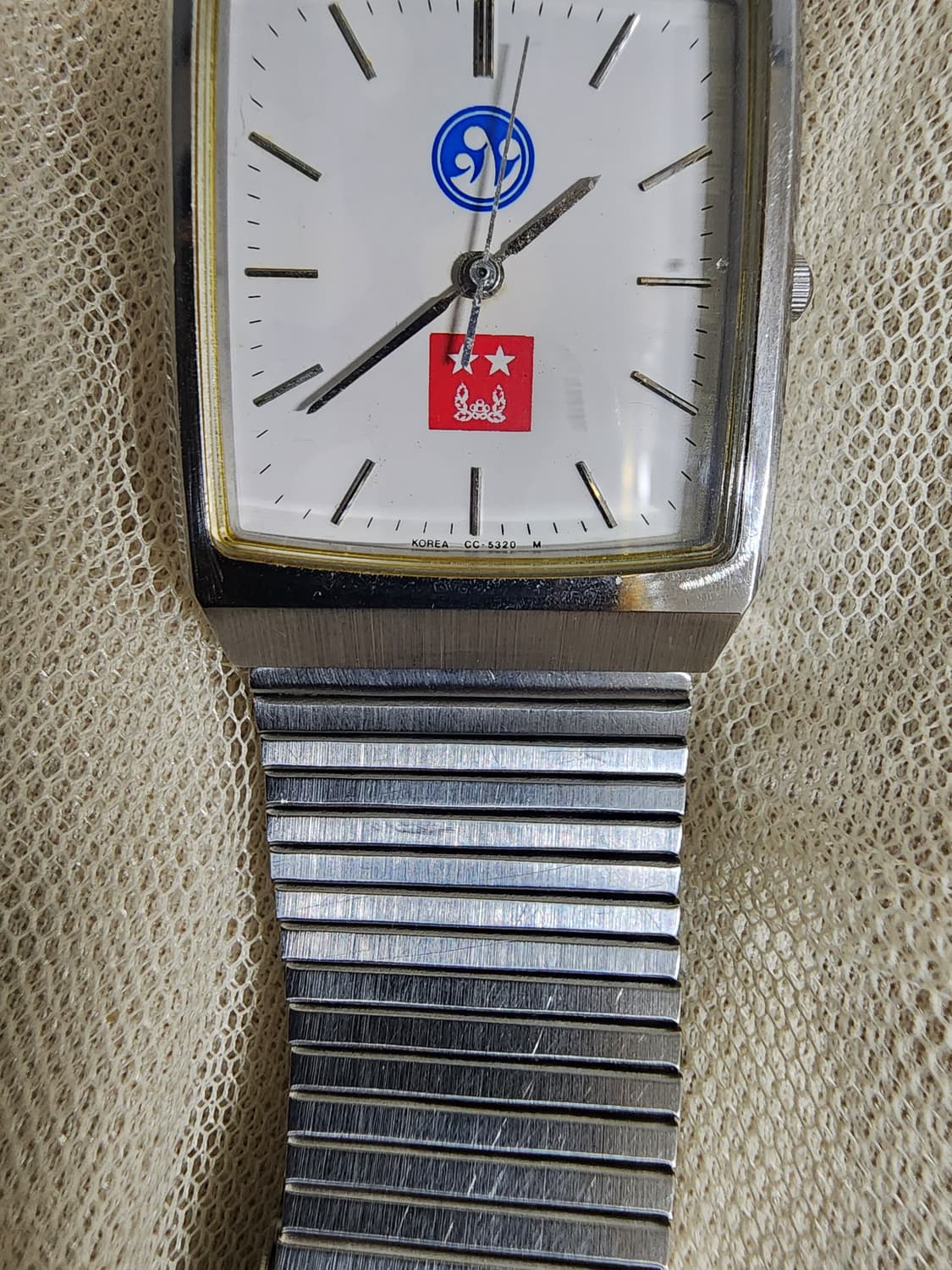 빈티지 삼성시계 사각메탈사단장 군대시계 상품이미지9