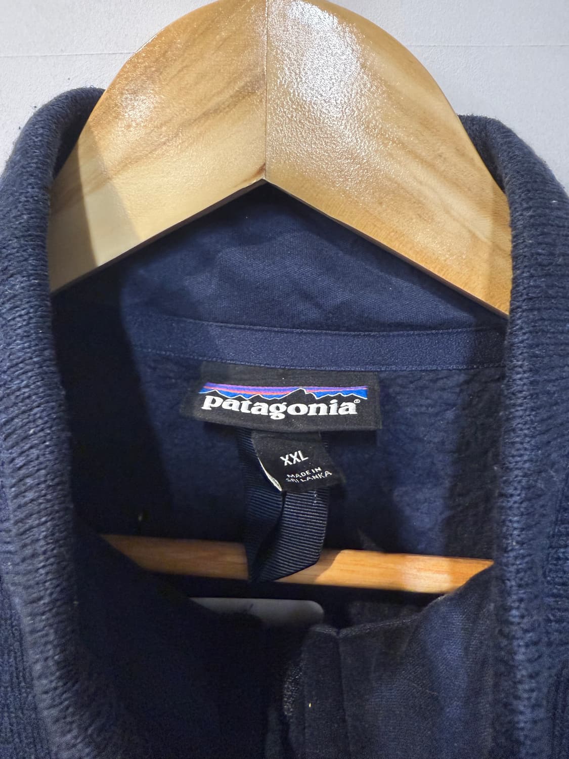 파타고니아 네이비 플리스 집업 상품이미지3