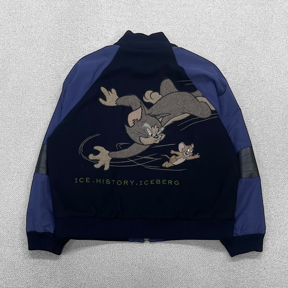 아이스버그 톰과제리 빈티지 울 바시티 자켓 상품이미지1