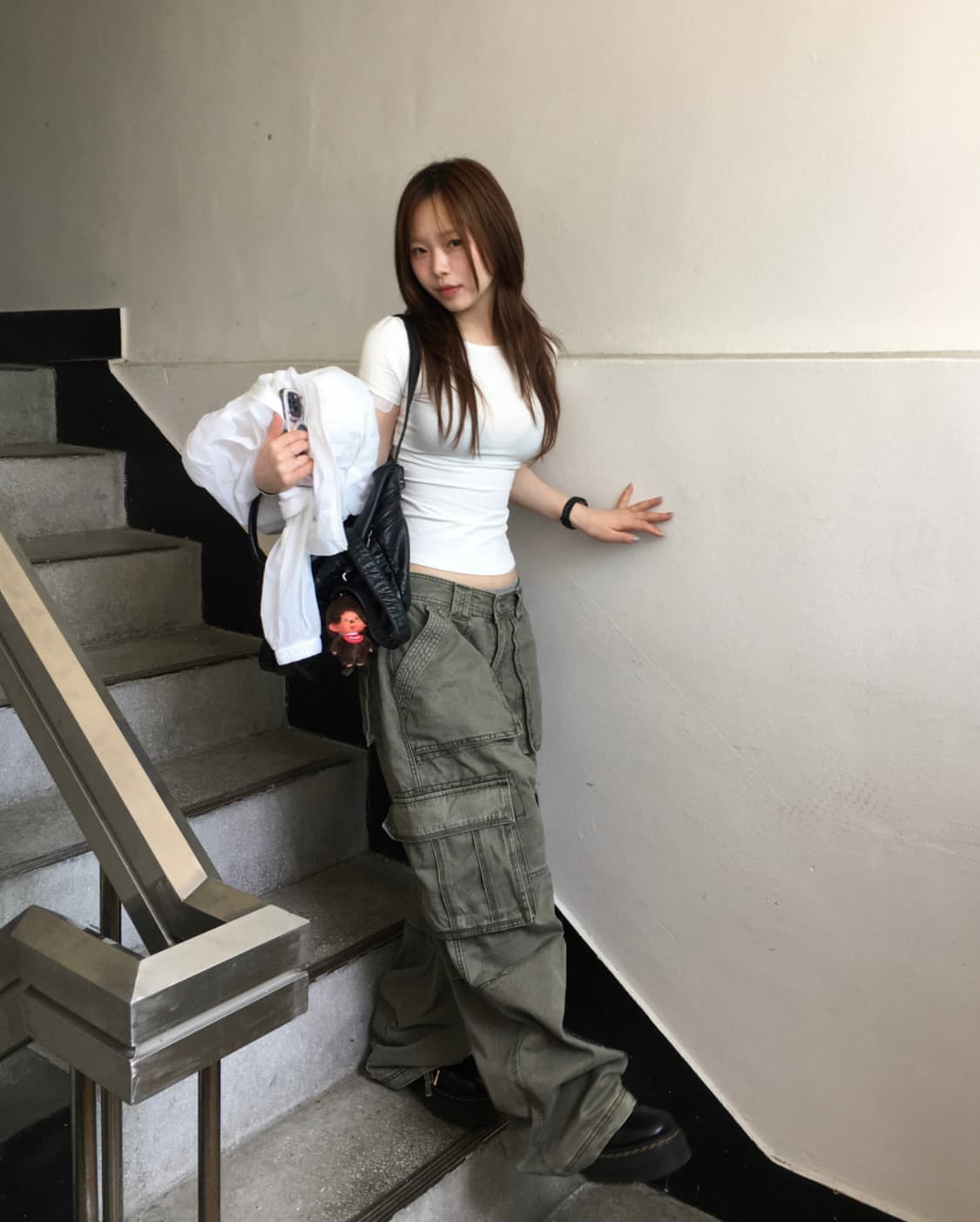 아워캐비넷 move washing cargo pants 상품이미지3
