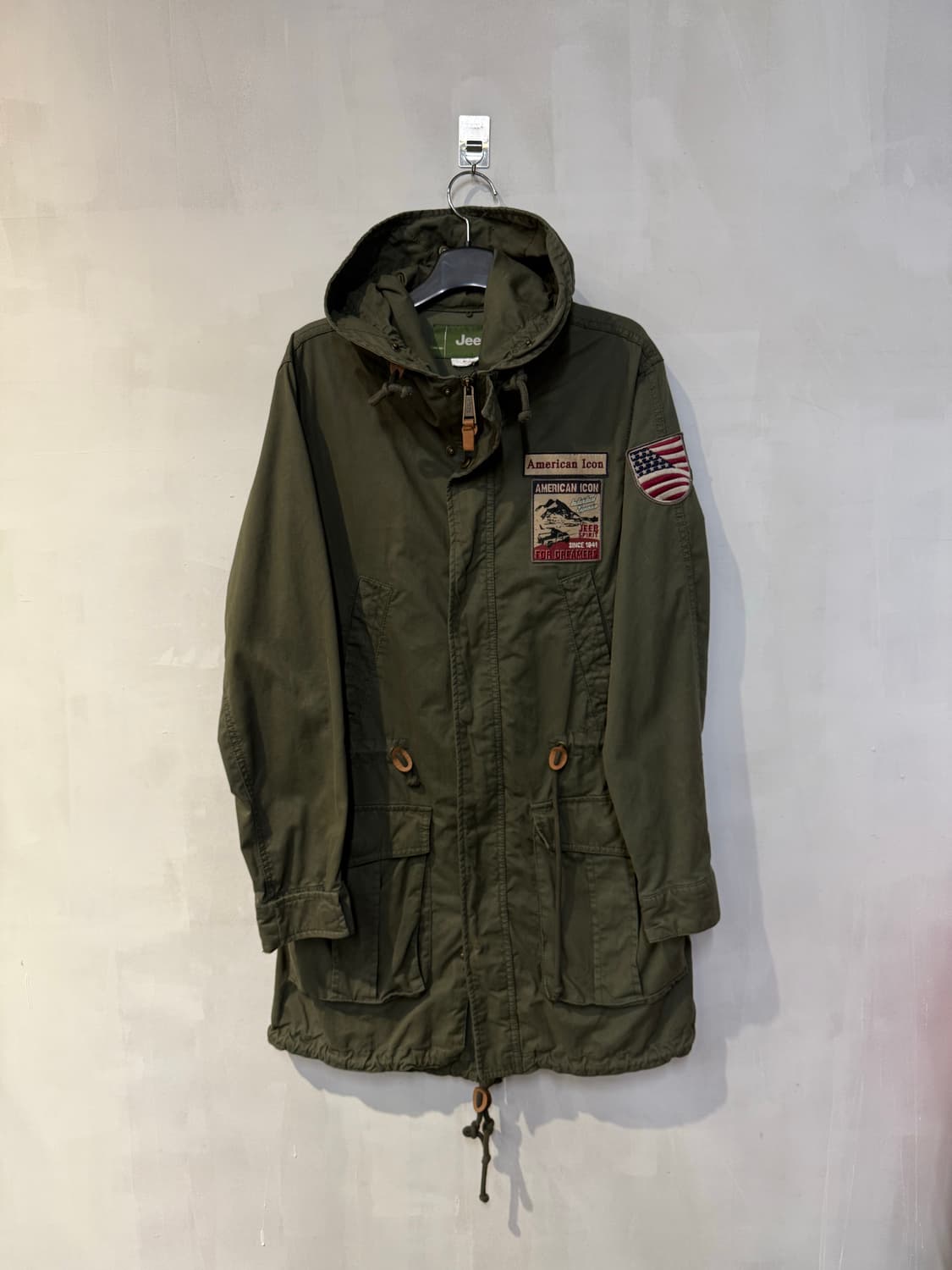 Jeep 카키 야상자켓 상품이미지1