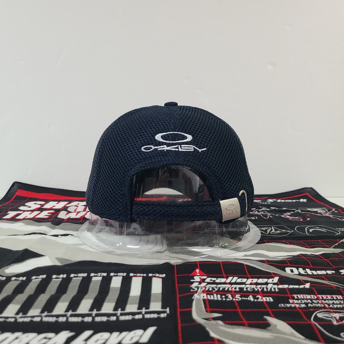 오클리 빈티지 자수 로고 메쉬 캡 모자 볼캡 상품이미지5