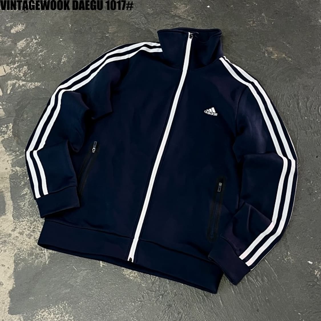아디다스 져지집업 네이비  상품이미지1