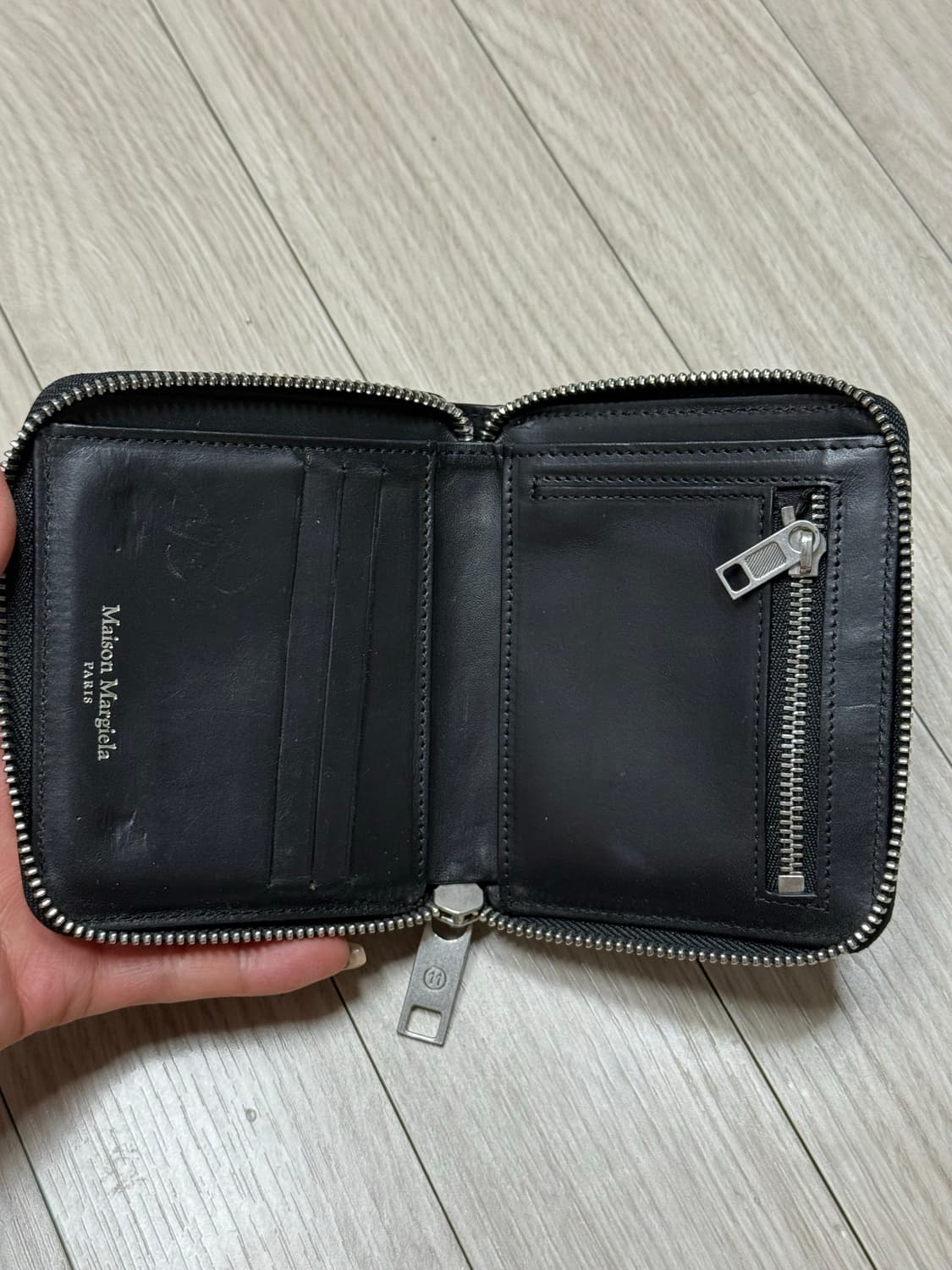 메종 마르지엘라 블랙 반지갑 상품이미지5