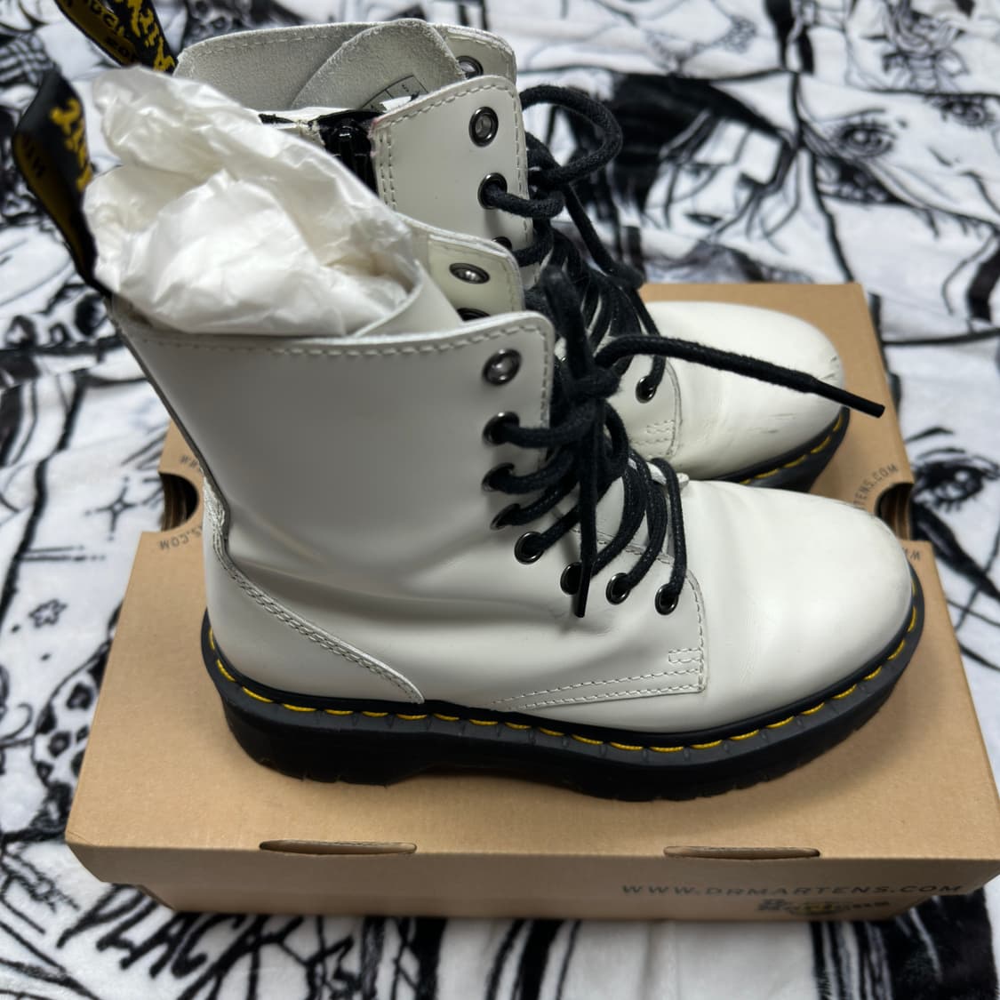 닥터마틴 제이든 화이트 상품이미지5