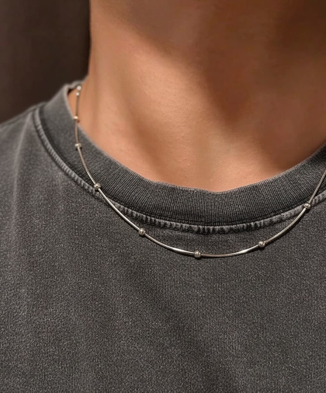 Line Drop Necklace 상품이미지4