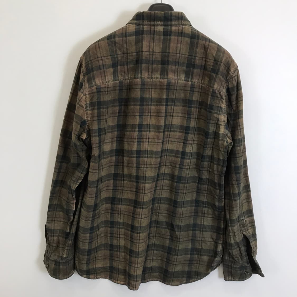 시리즈 Series 가먼트다잉 체크셔츠 [110사이즈] 상품이미지4