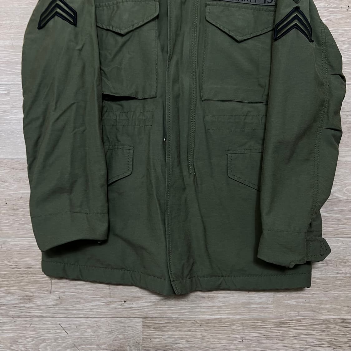 후아유 미군 밀리터리 와펜 M-51 필드 야상자켓 [카키] S/90 상품이미지3