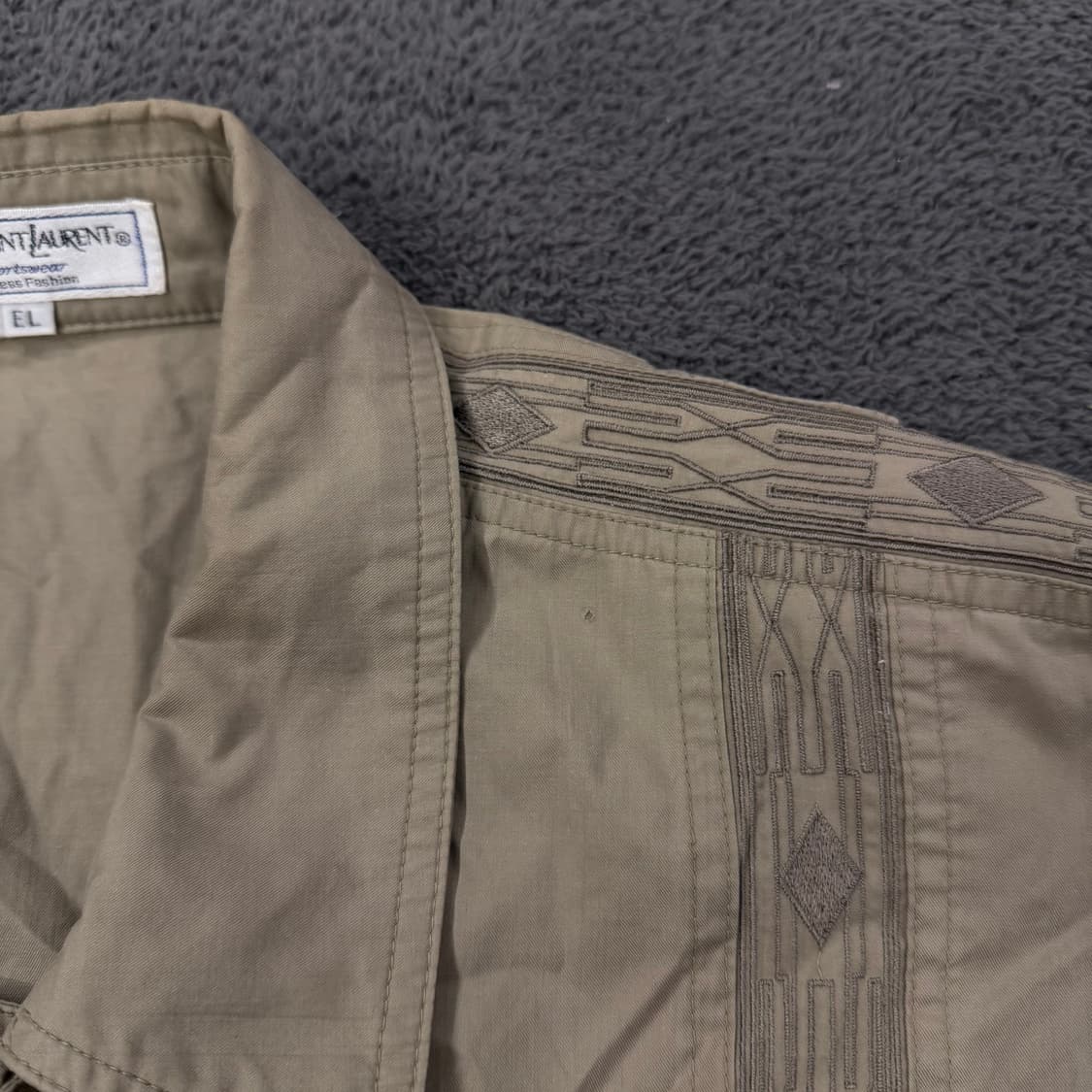 [정품/EL] YSL 입생로랑 로고 집업 자켓 상품이미지7