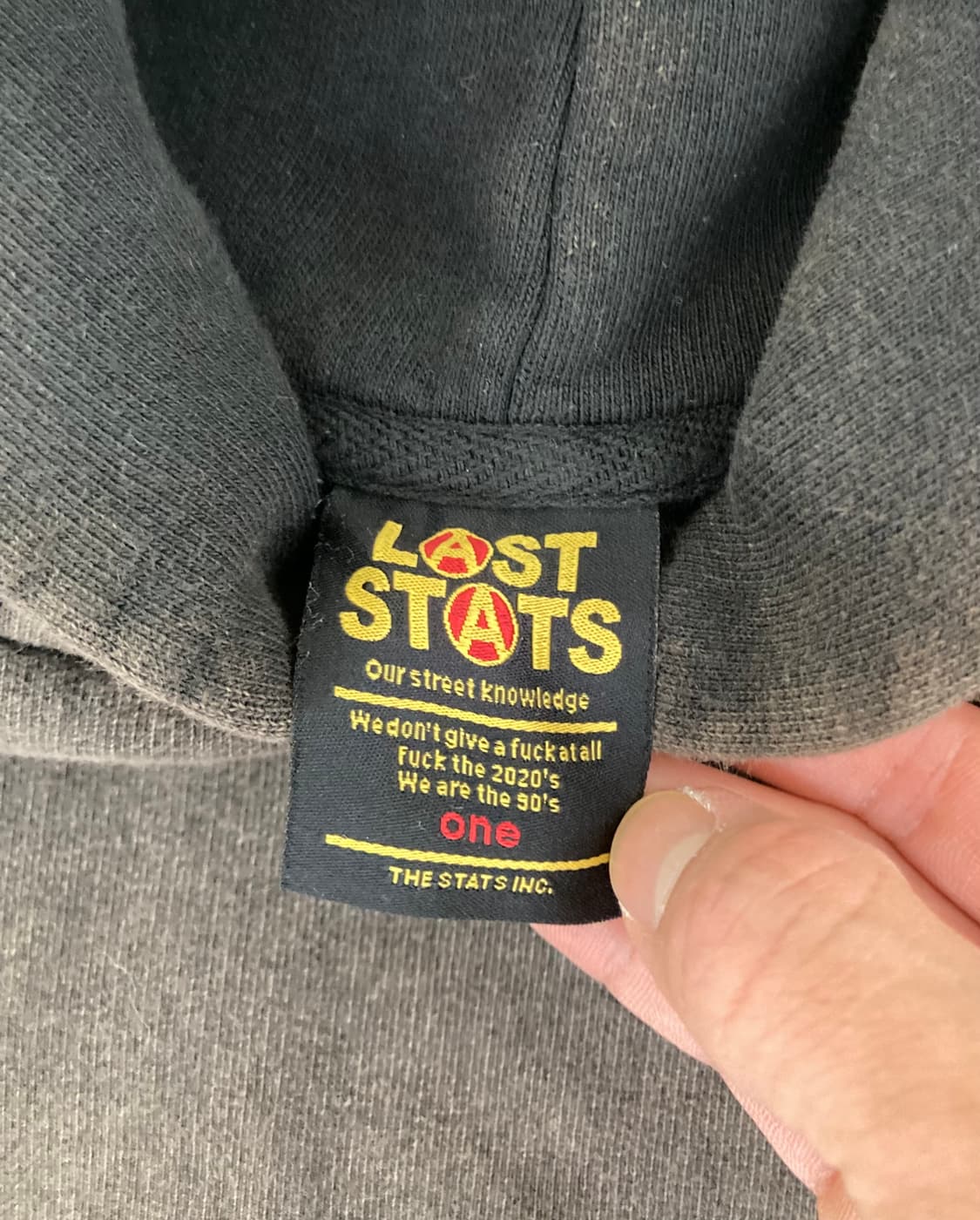 라스탯츠 블랭크 후드 1사이즈 상품이미지8