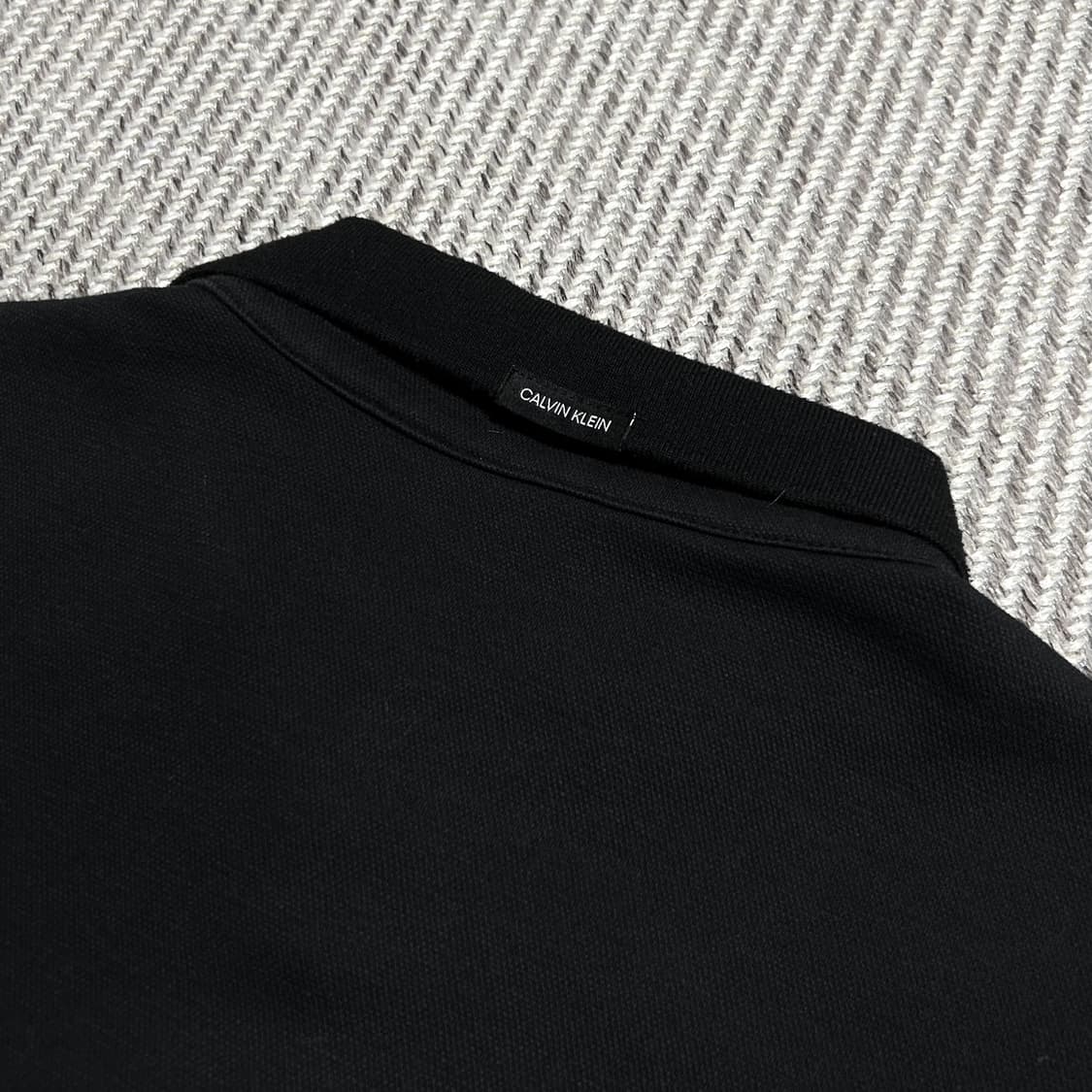 [L] Calvin Klein 캘빈클라인 기모 퍼포먼스 긴팔 카라티 상품이미지3