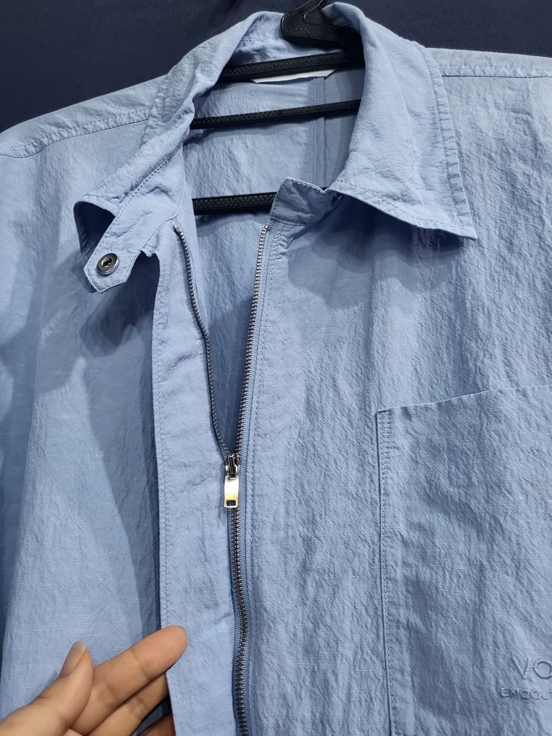 보브 오버핏 포케 셔츠 블라우스 상품이미지5