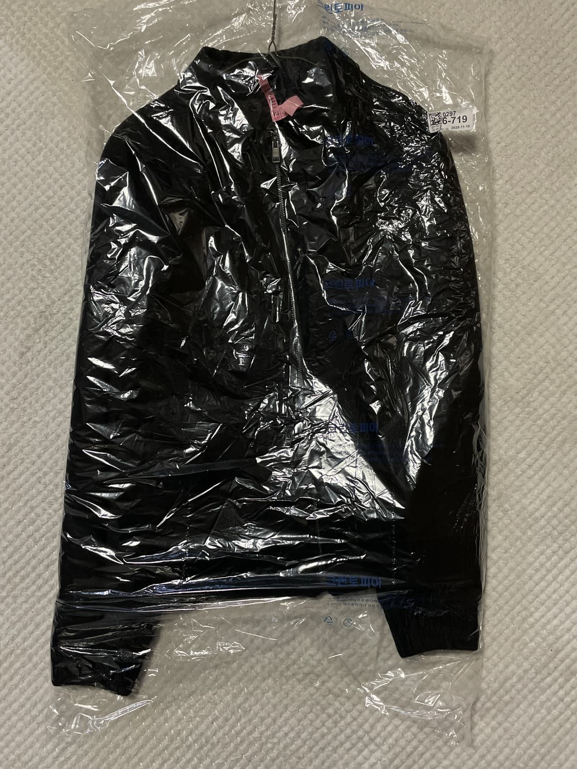 [54] BOSS 휴고보스 2WAY 울 블렌드 블루종 자켓(클리닝O) 상품이미지2