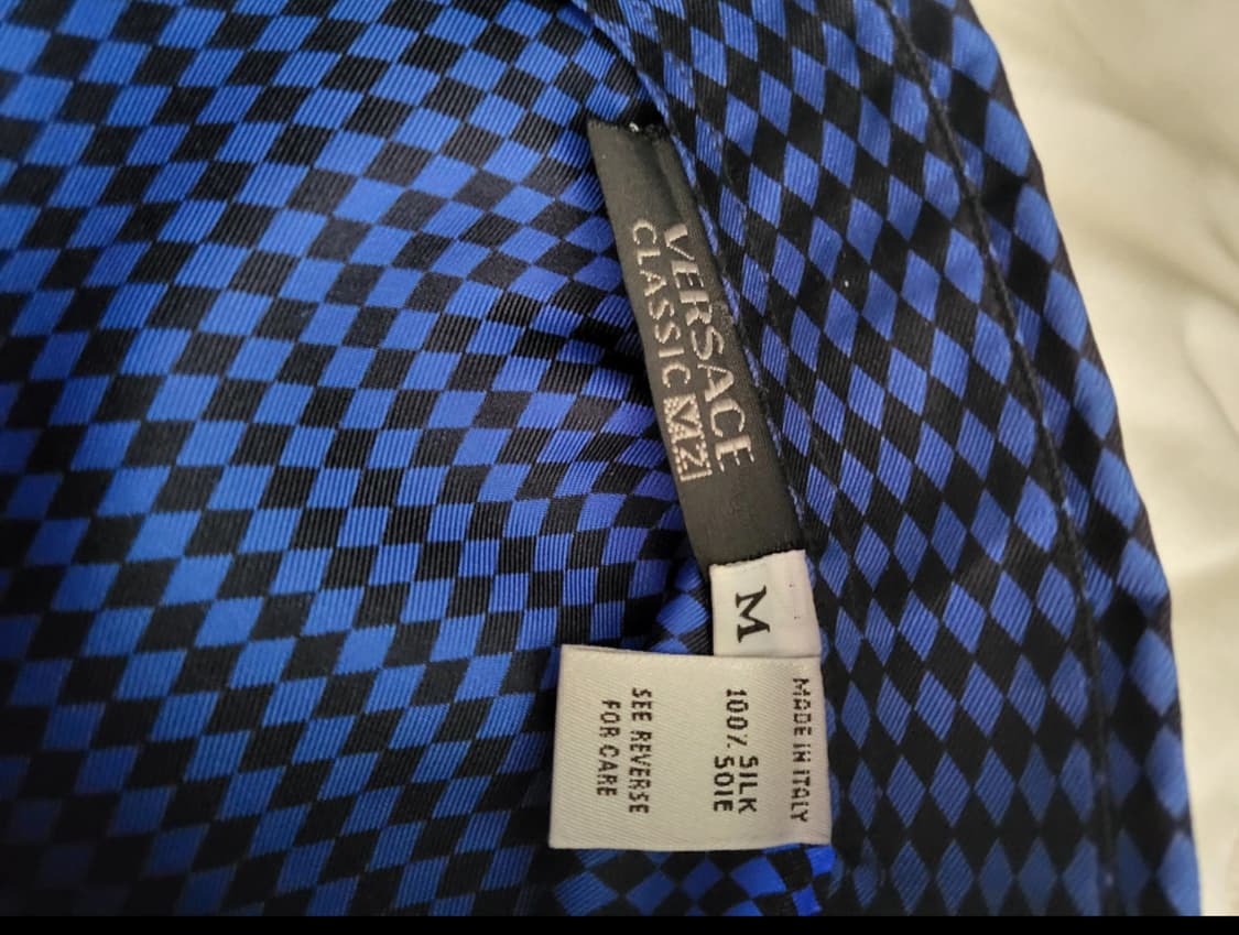 베르사체 실크 셔츠 xl 상품이미지2