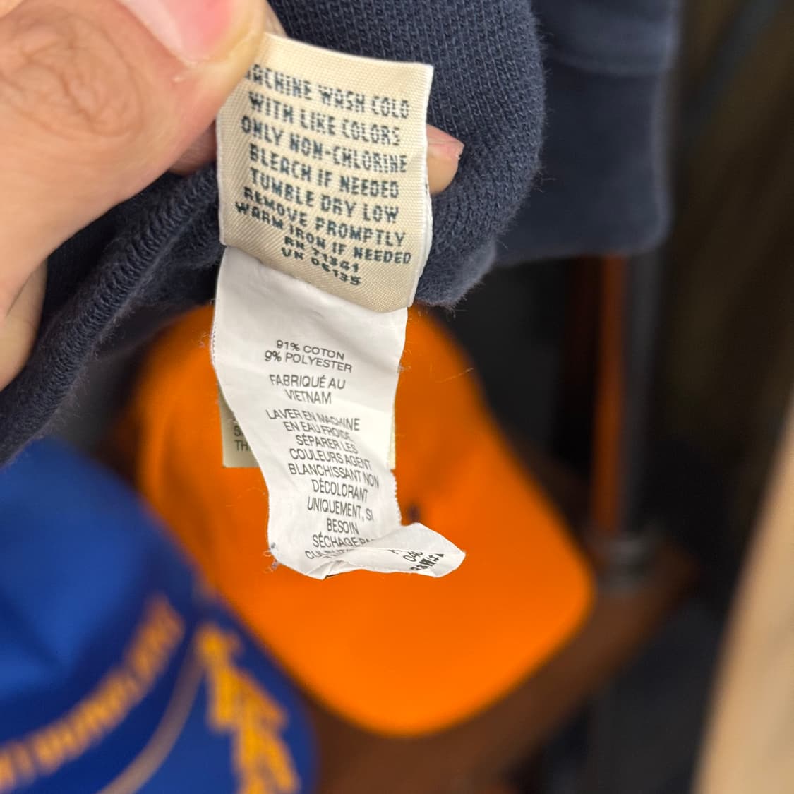 L.L.BEAN 엘엘빈 빅 스펠아웃 자수 스웨터 맨투맨 N307 상품이미지8