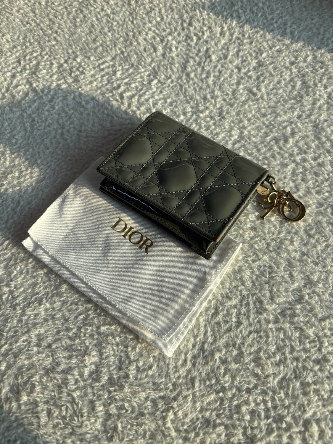 디올 레이디 까나쥬 반지갑 (풀구성) 상품이미지3