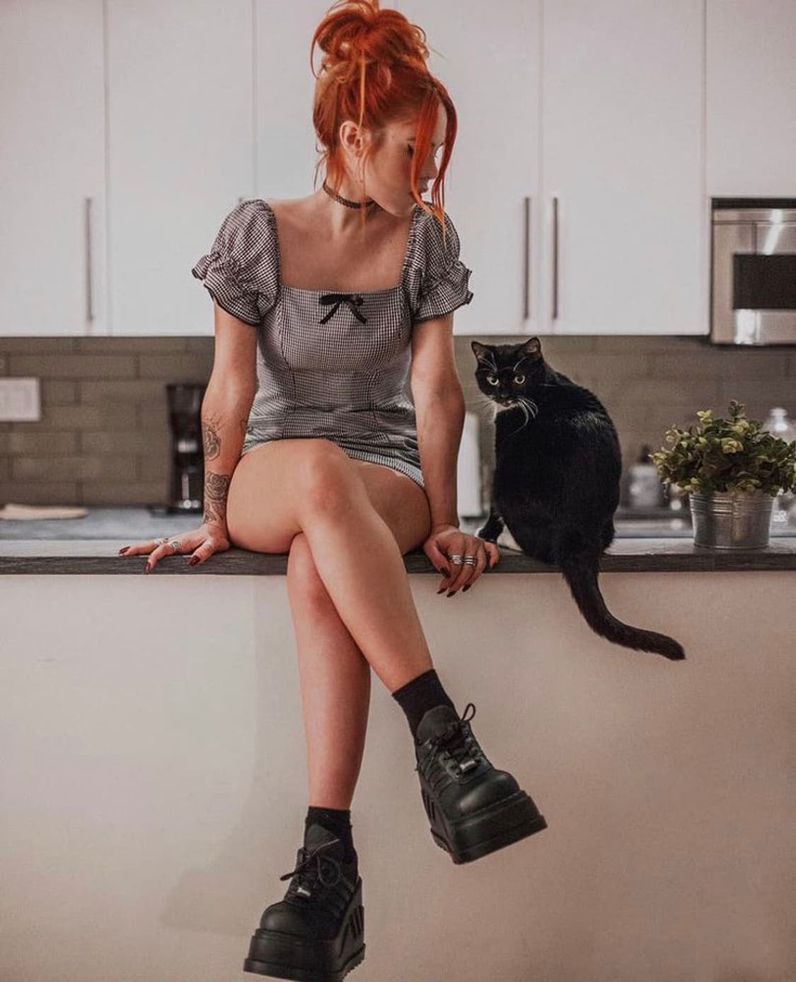 데모니아 스톰프 통굽 키높이 펑크 상품이미지2