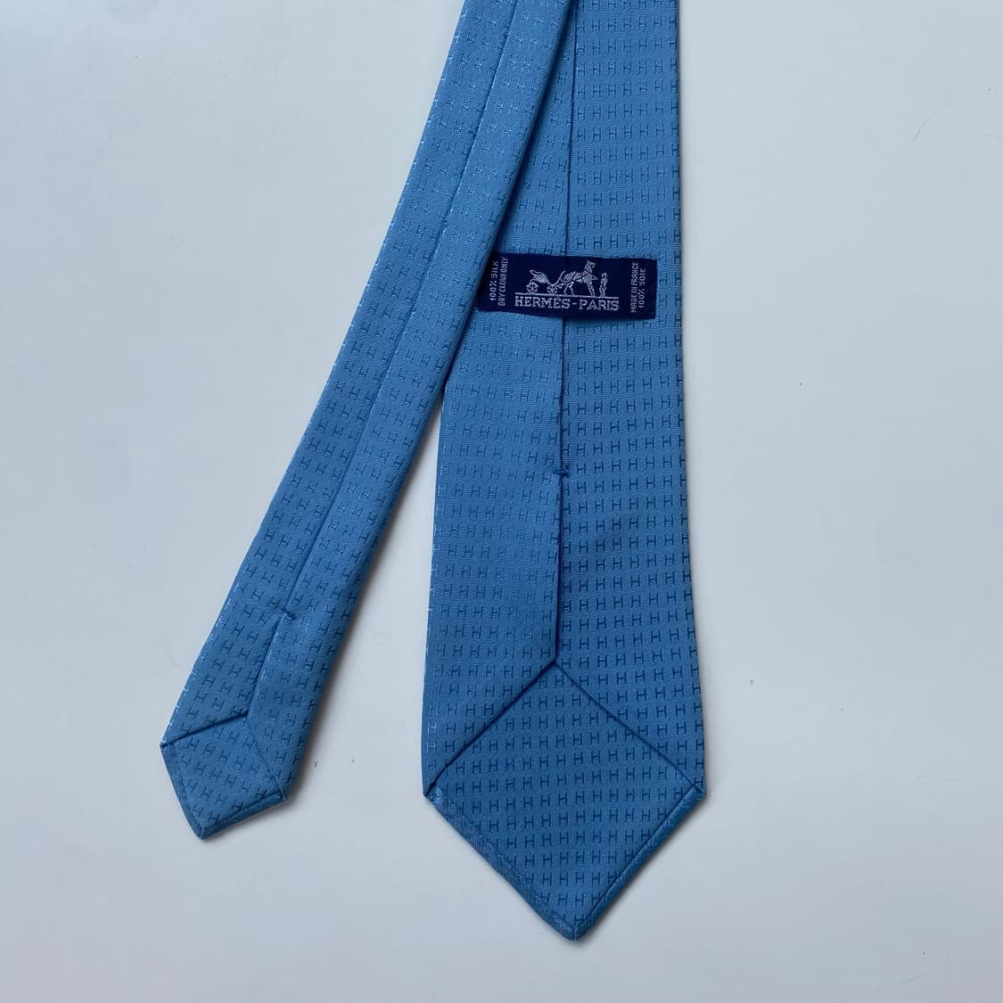 에르메스 H모노그램 넥타이 정품 명품(HERMES) 상품이미지3