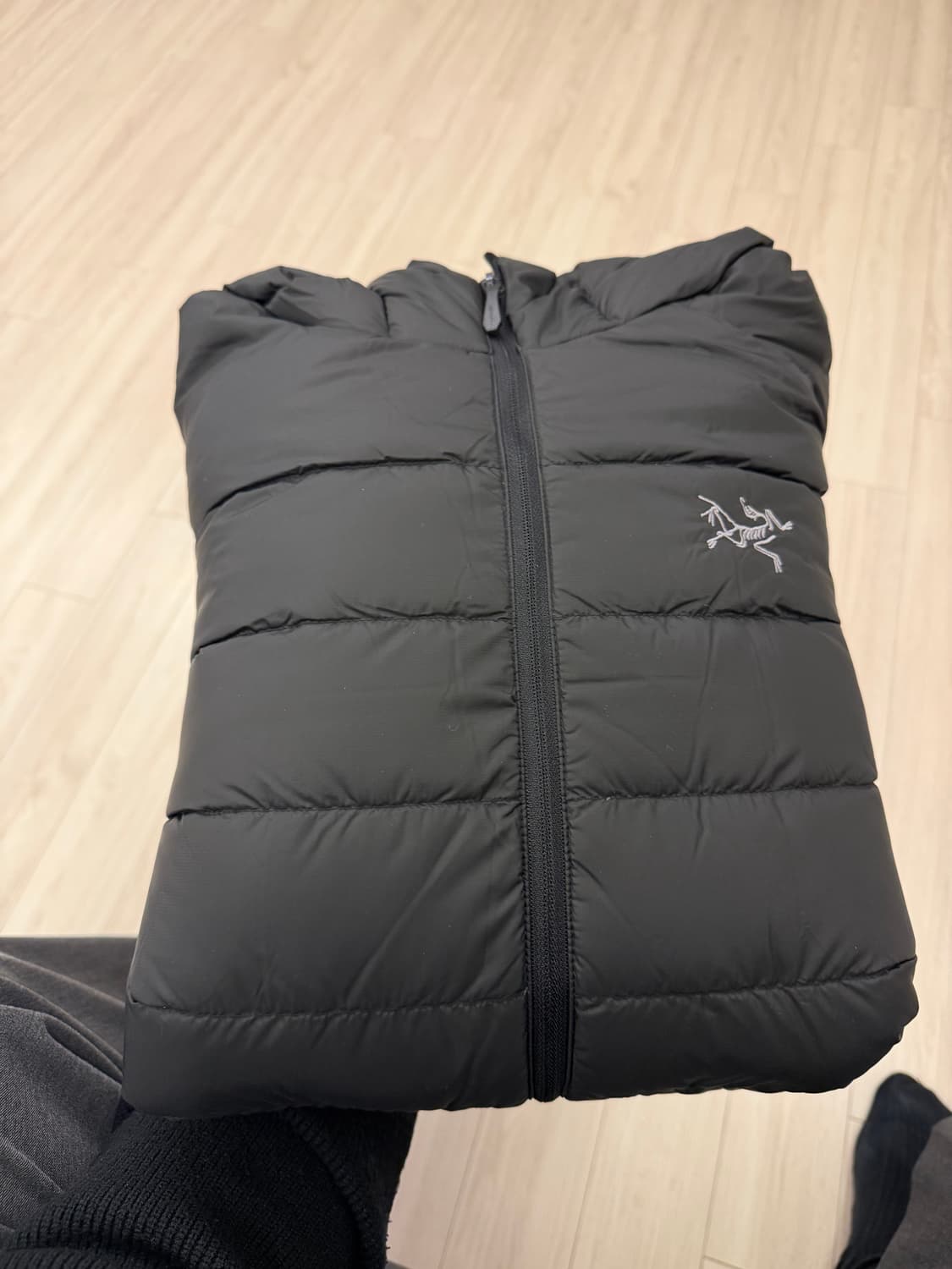 아크테릭스 세륨 후디 블랙 XL 새상품 상품이미지3