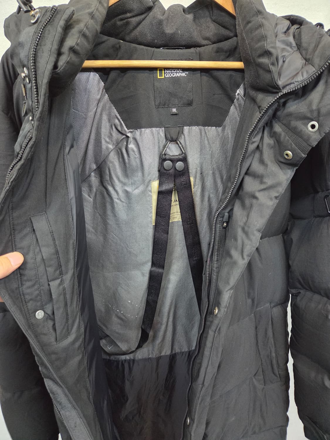 내셔널지오그래픽 엑스밴딩 롱패딩 xxl 상품이미지3