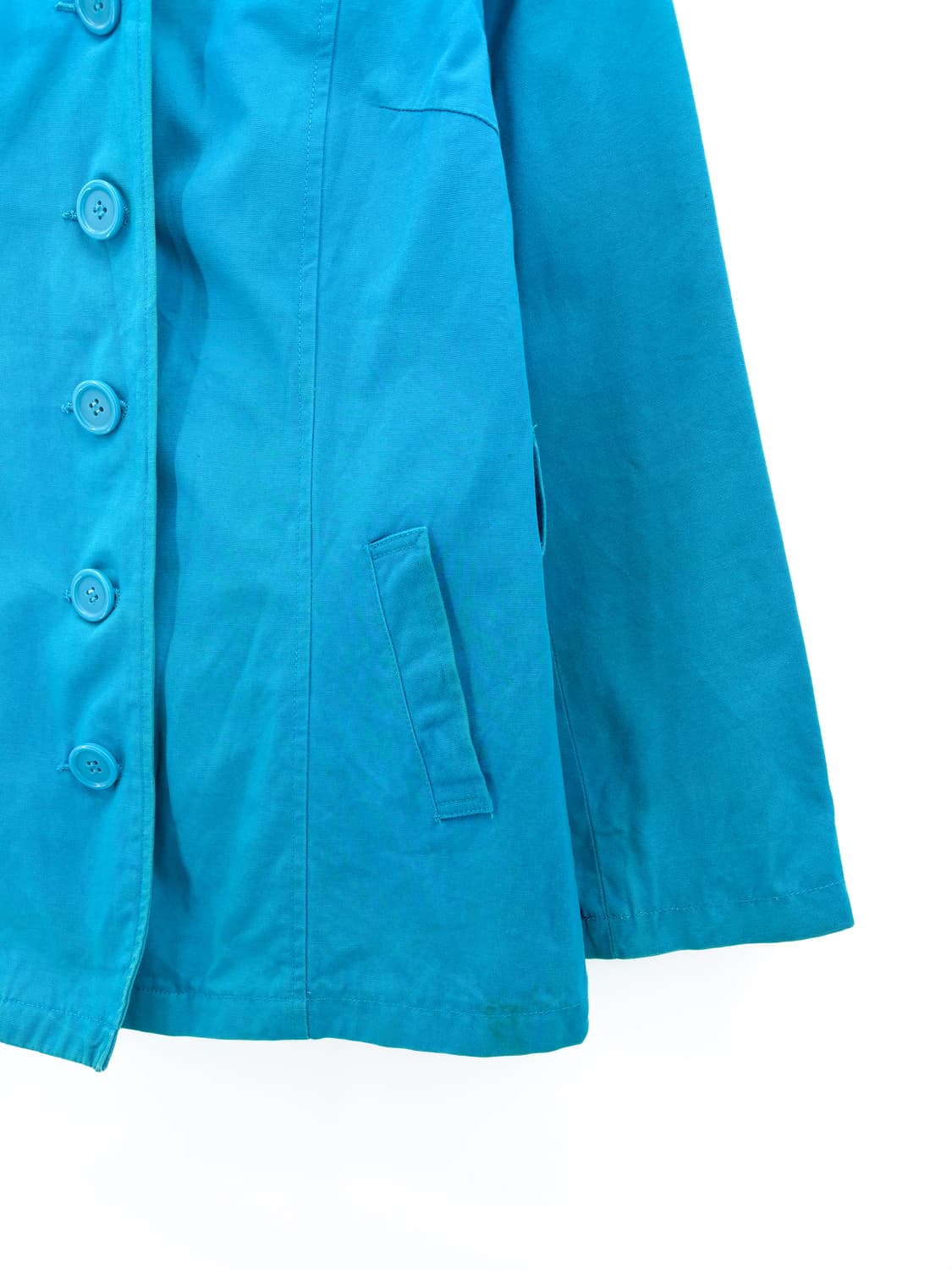 빈티지 블루 코튼 자켓 상품이미지7