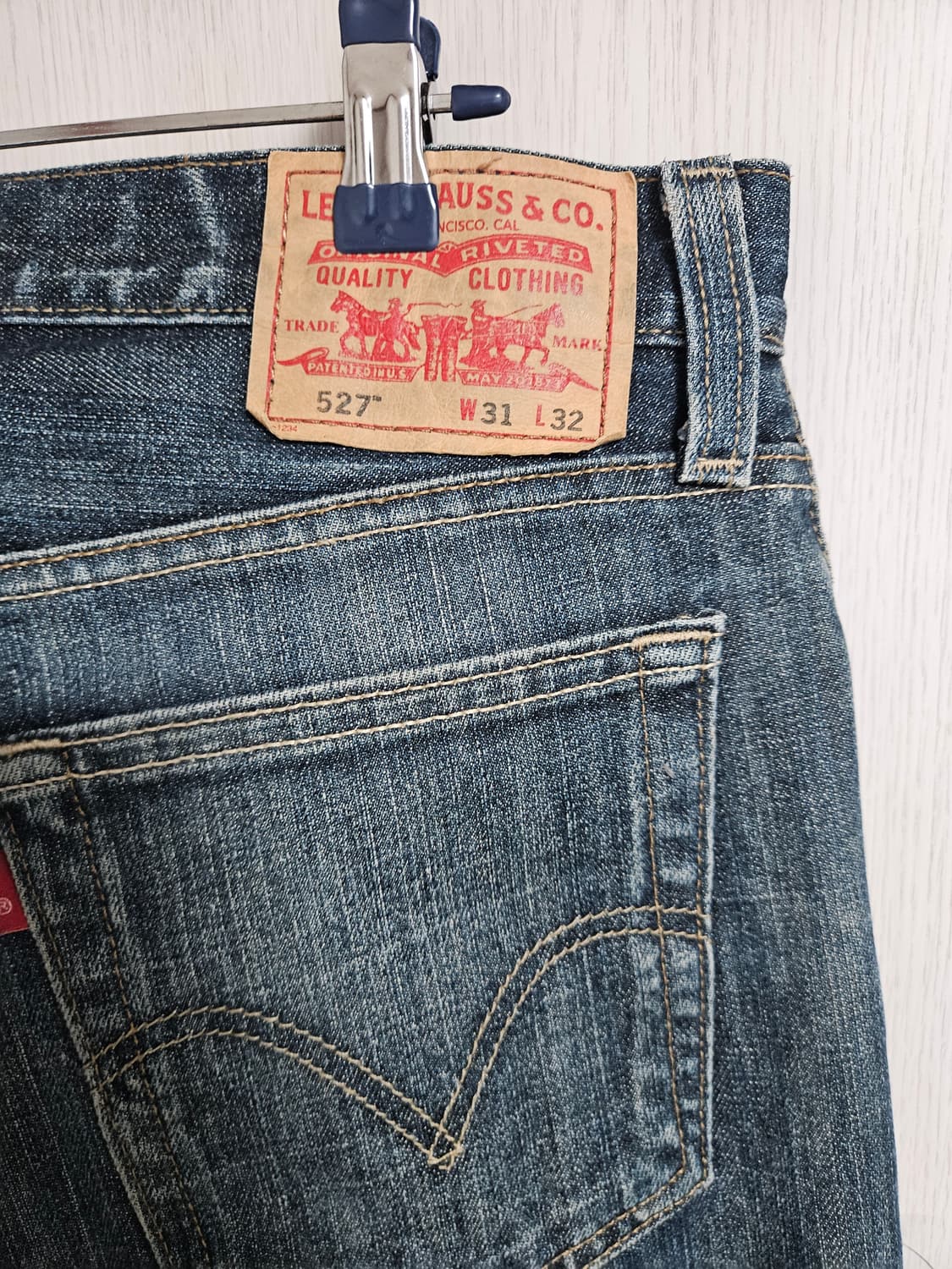 00s levis 527 31x32 리바이스 로우라이즈 부츠컷 상품이미지3