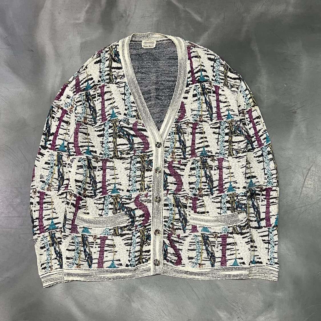  미쏘니 멀티패턴 가디건 y14788 상품이미지1