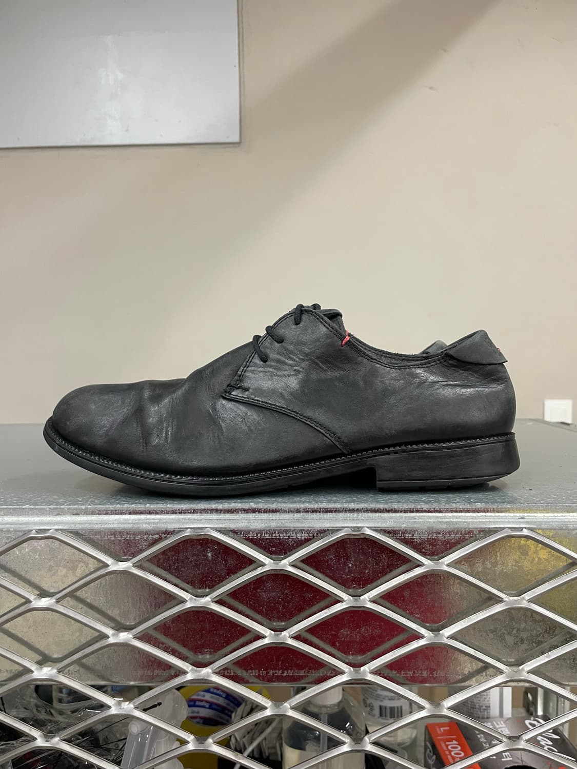 캠퍼 레더 로퍼 블랙 41 상품이미지1