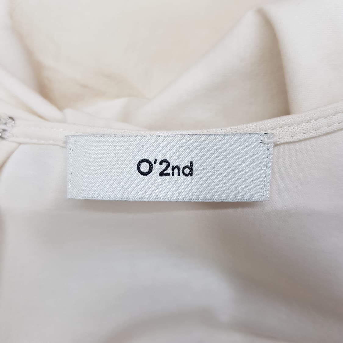 오즈세컨 2021 프릴 슬리브 플레어 원피스 XS사이즈 상품이미지7