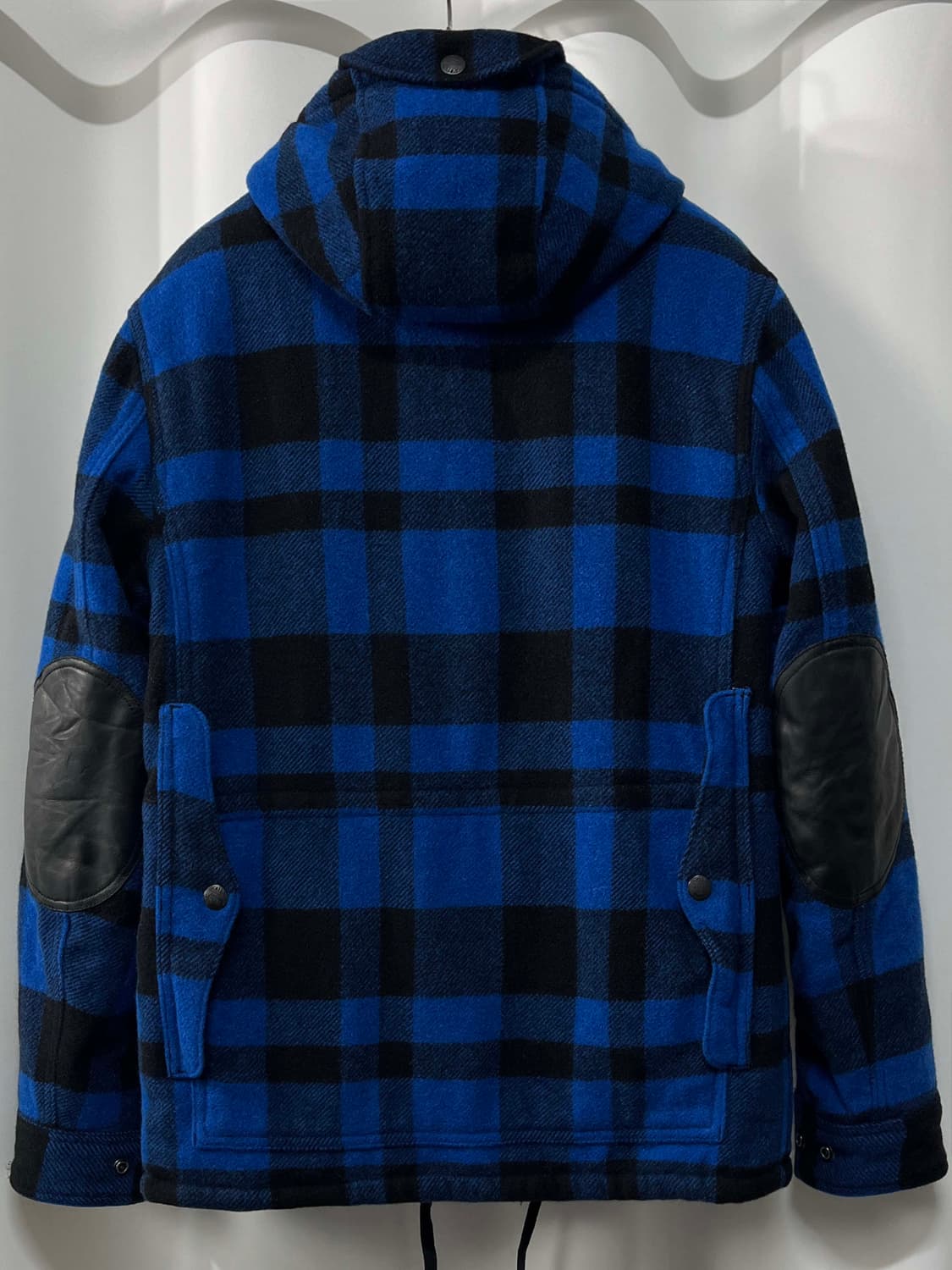 폴로 랄프로렌 블루 버팔로 매키노 카우하이드 엘보 울 헌팅자켓 상품이미지2