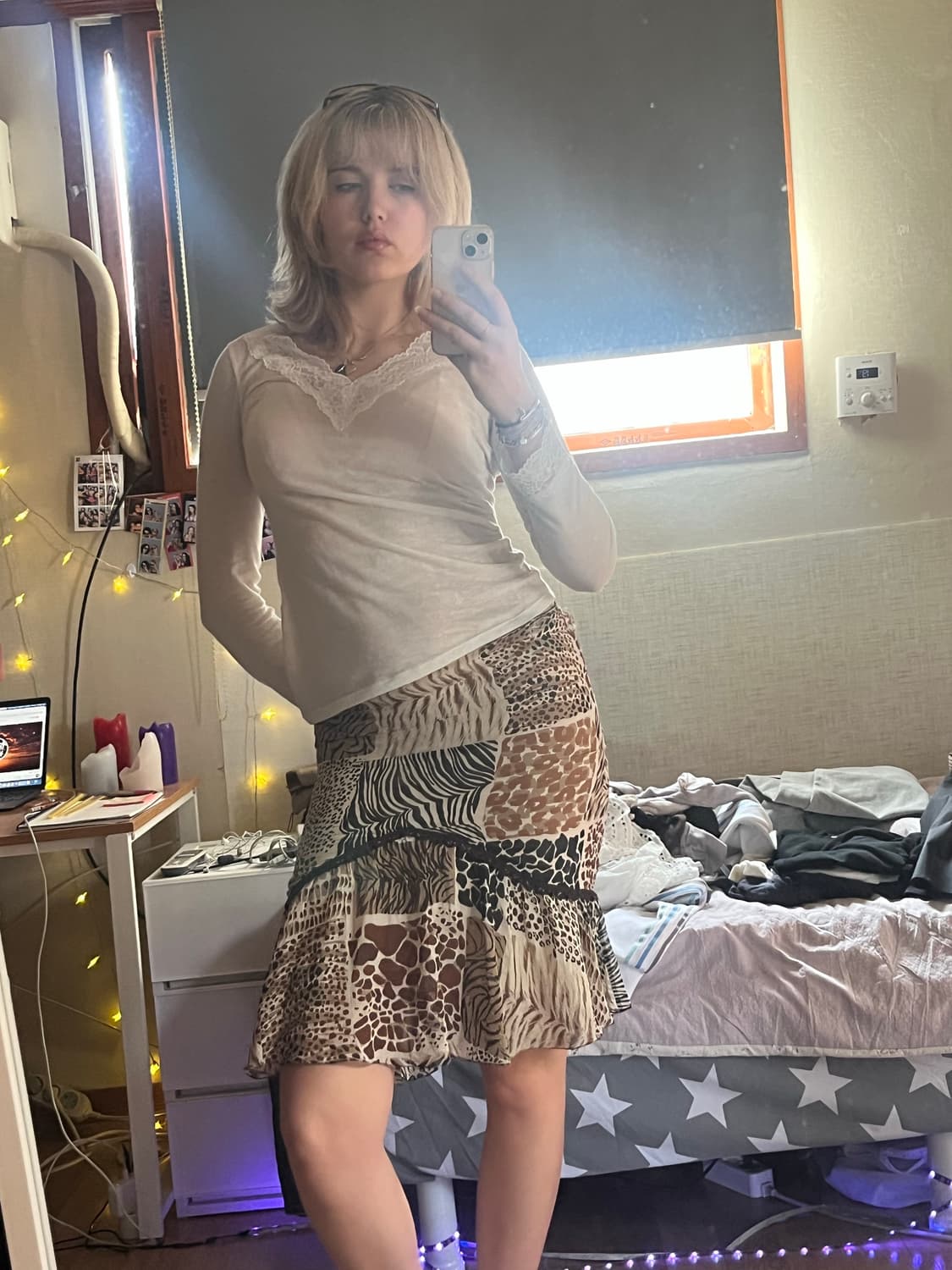 모스키노 빈티지 스커트 M (20일까지 구매가능함) 상품이미지1