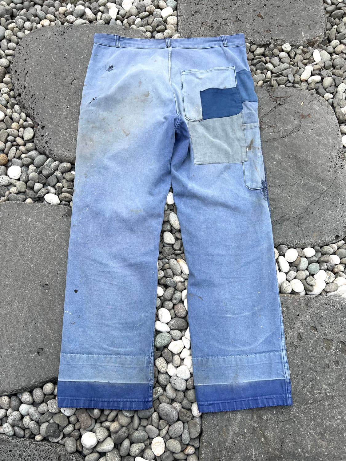 HARD FADED VINTAGE WASHING 패치워크프렌치워크팬츠 상품이미지2