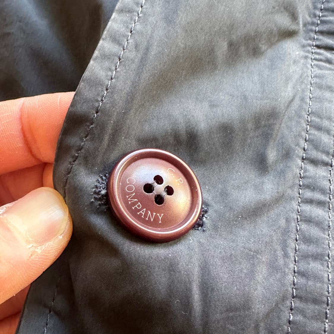 CP컴퍼니 블랙 야상 후드 자켓 상품이미지9