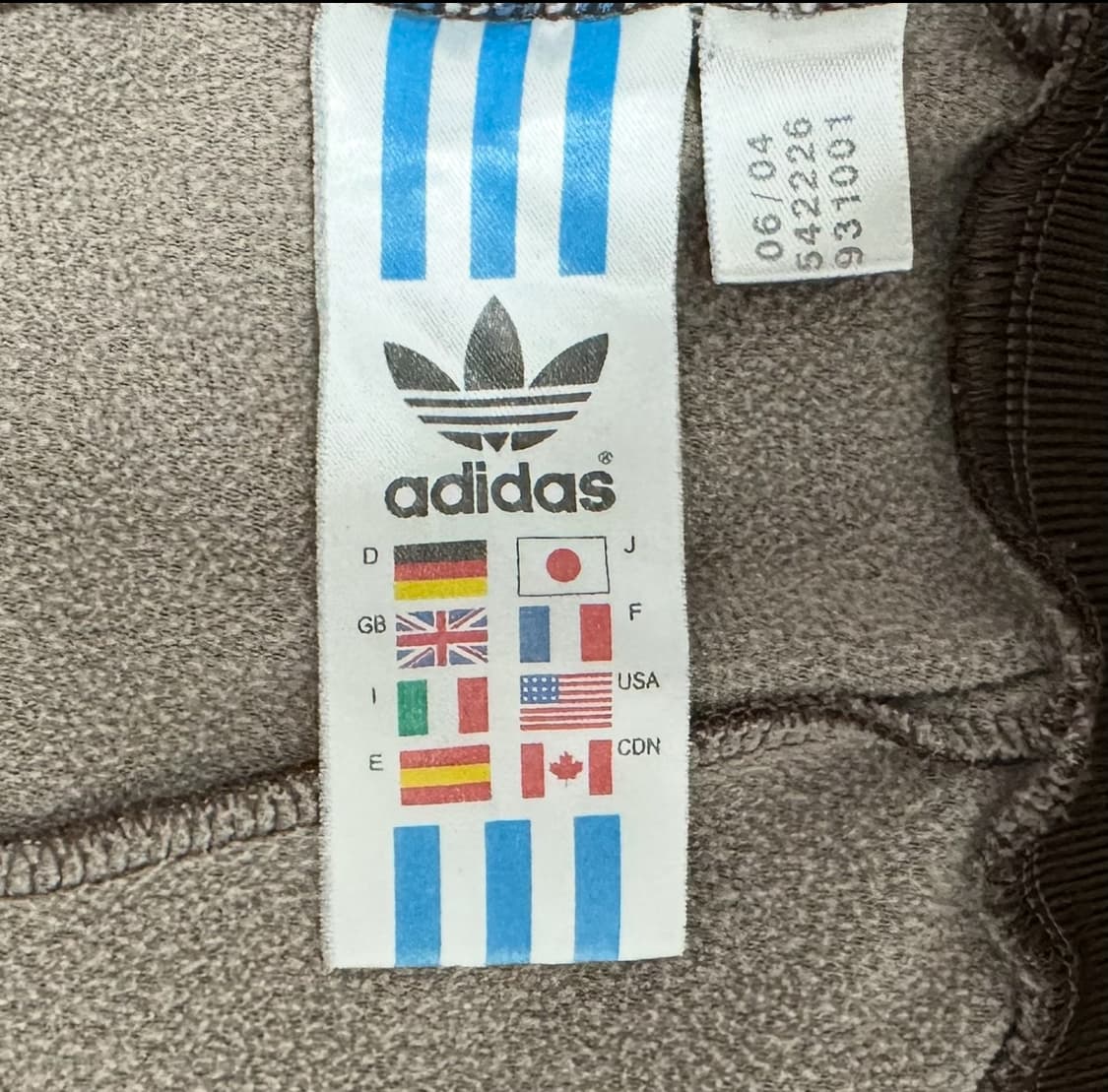 아디다스 핀터깔 브라우니 져지 브라운 상품이미지4