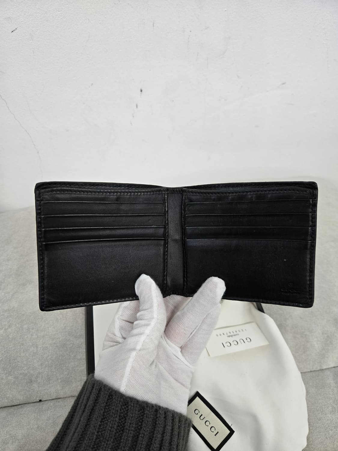 [보증서 정품] 구찌 킹스네이크 반지갑 상품이미지4