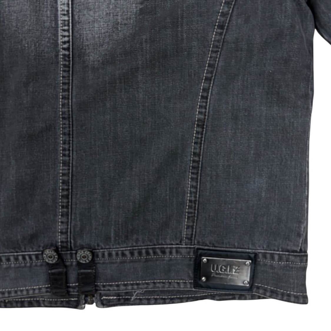 UGIZ 워싱누빔청자켓 상품이미지7