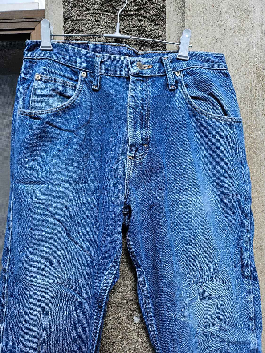 랭글러 빈티지 중청 릴랙스드핏 데님 (32×30 / 지퍼플라이) 상품이미지2