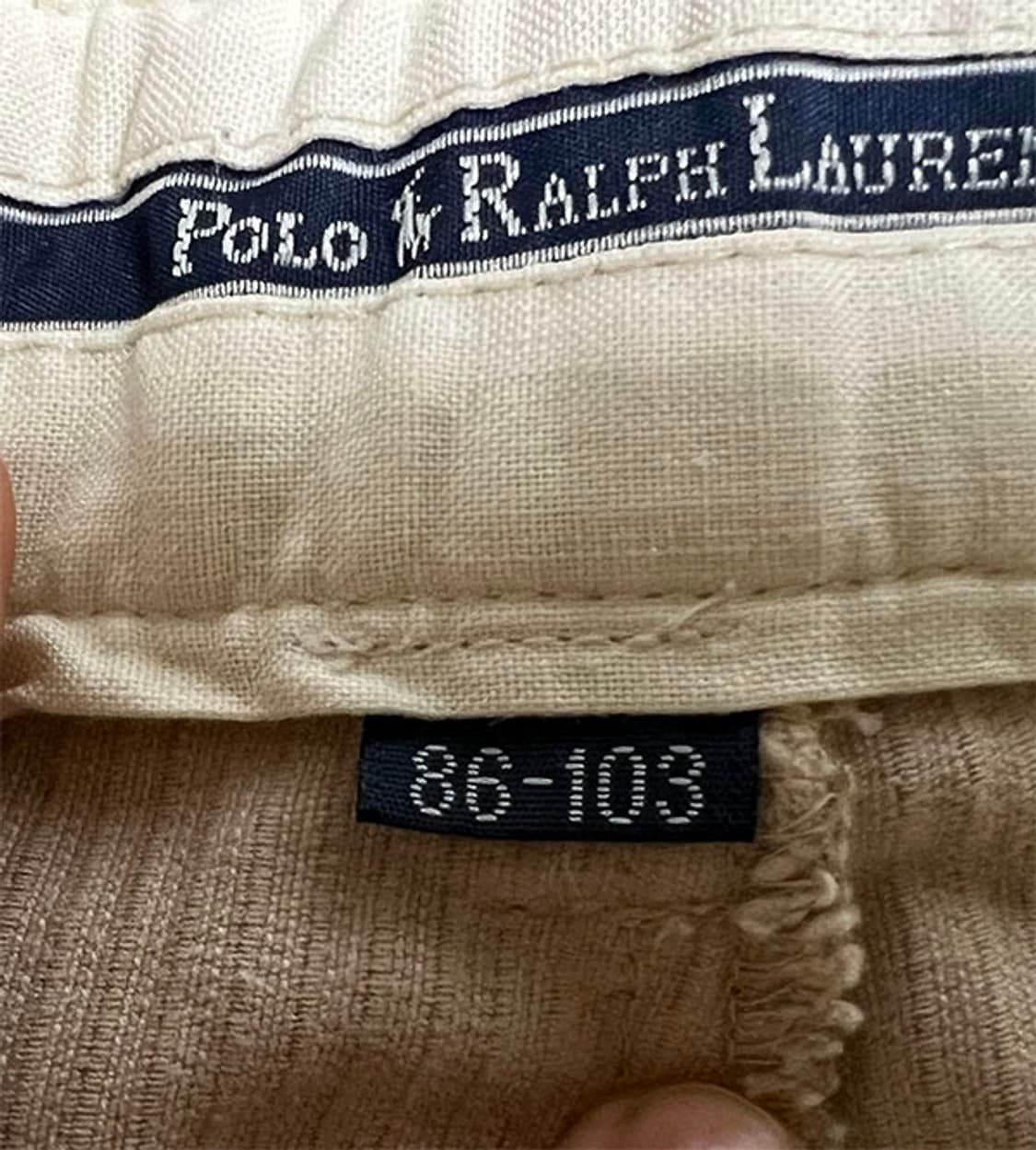 POLO 폴로 90's 남자 코듀로이팬츠 와이드 겨울 L 32 상품이미지4