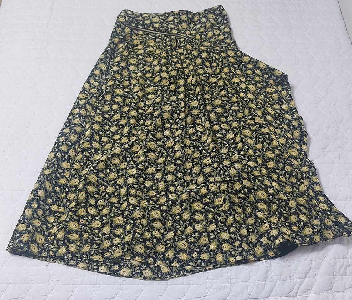 Burberry Zip Detailed Floral Midi Skirt 상품이미지2
