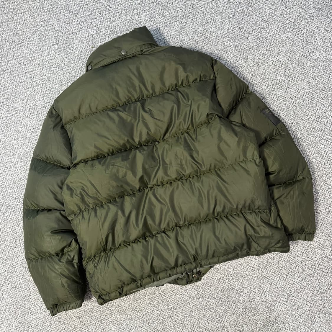 폴로 카키색 푸퍼 패딩 자켓 상품이미지4