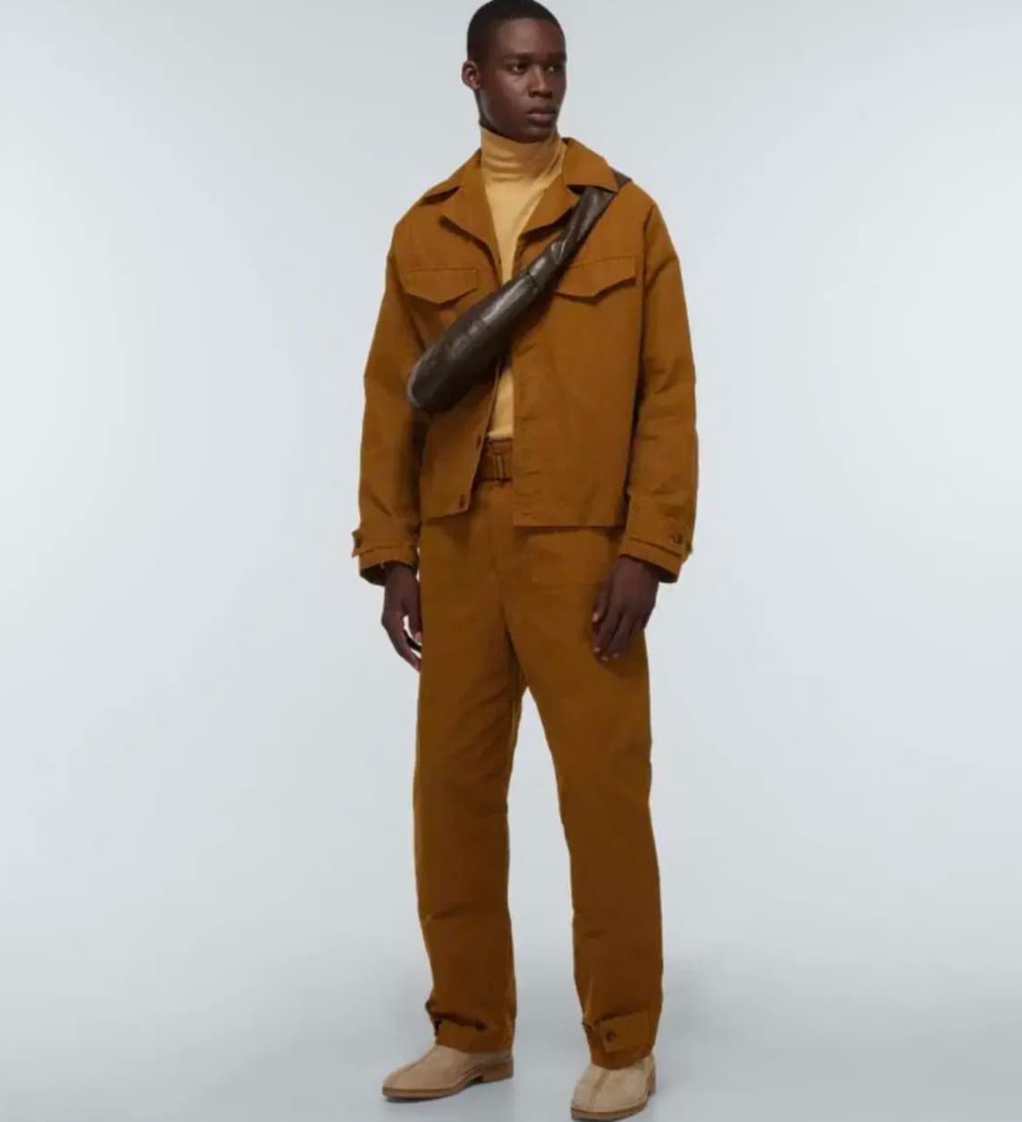 르메르 필드오버셔츠 토바코 (50) 상품이미지5