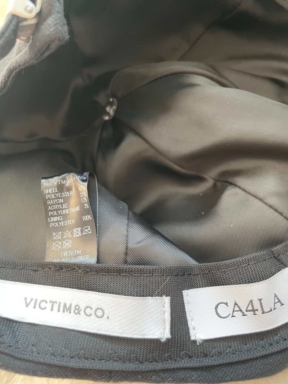 victim ca4la 콜라보 카시라 볼캡 상품이미지6