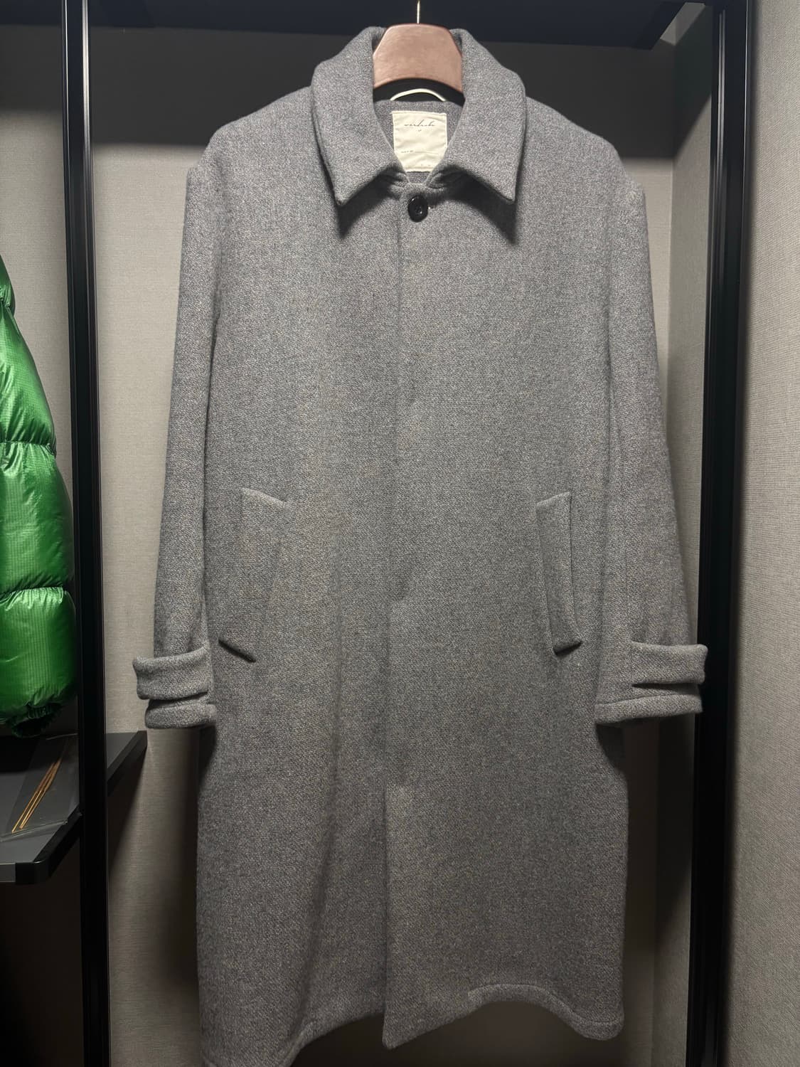 (L)wardrobe41 wool single coat 워드로브41 코트 상품이미지3