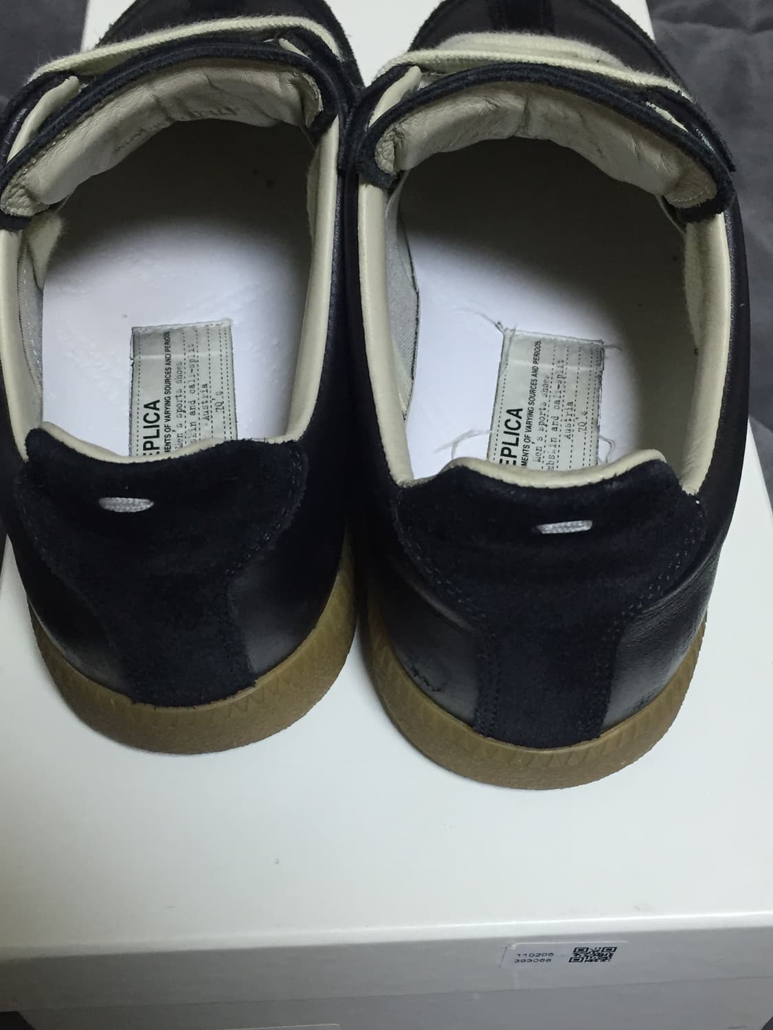 메종마르지엘라 레플리카 스니커즈 블랙 - 37(240) 상품이미지5