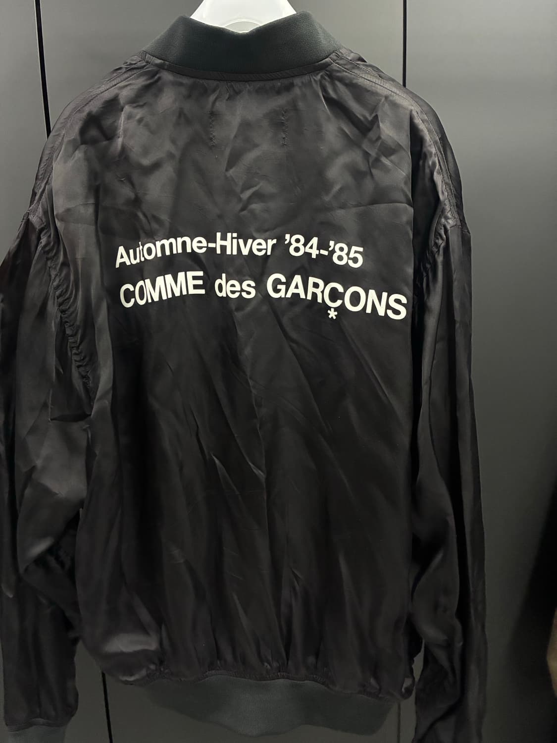CDG 스태프 블루종 L 블랙 상품이미지1