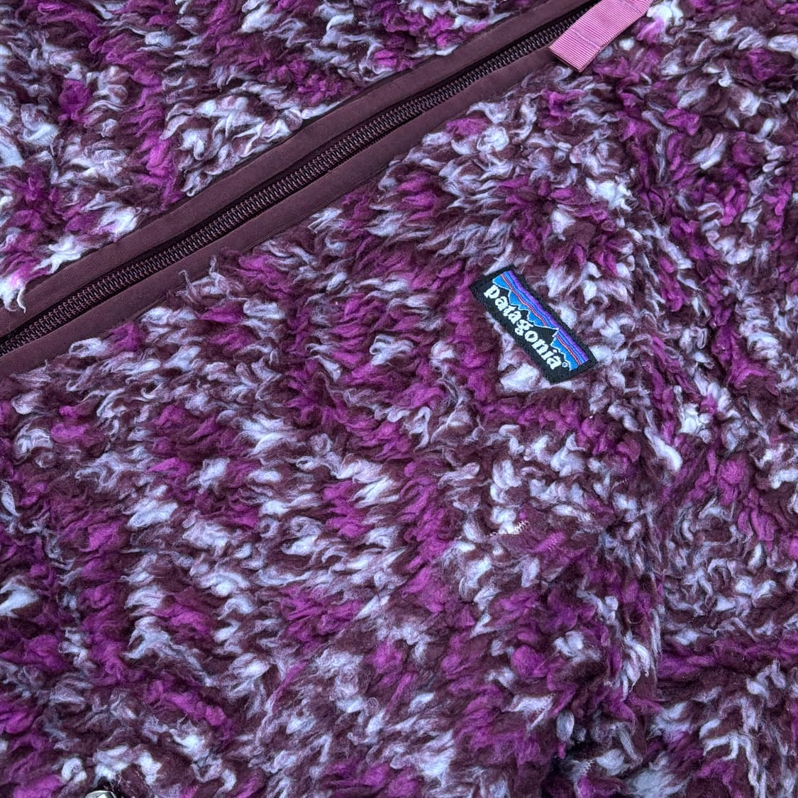 빈티지 파타고니아 핑크 우먼스 플리스 후드집업 상품이미지4