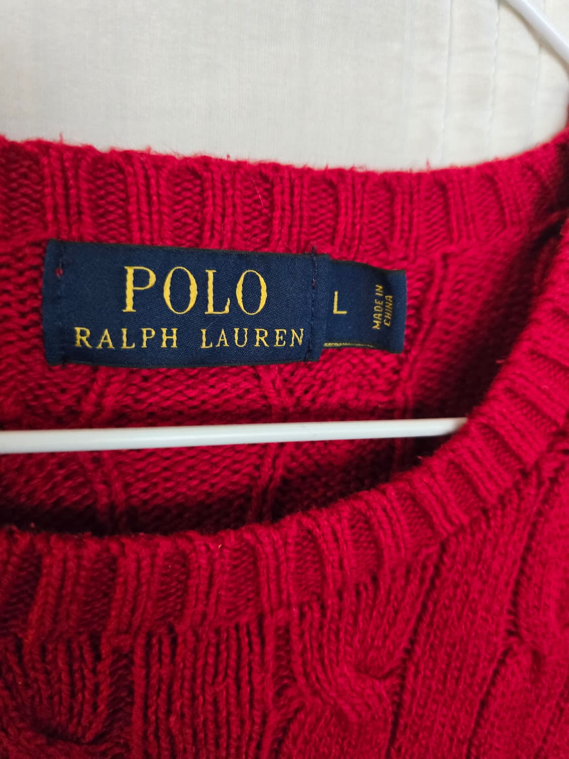 폴로 랄프로렌 꽈베기니트  상품이미지4