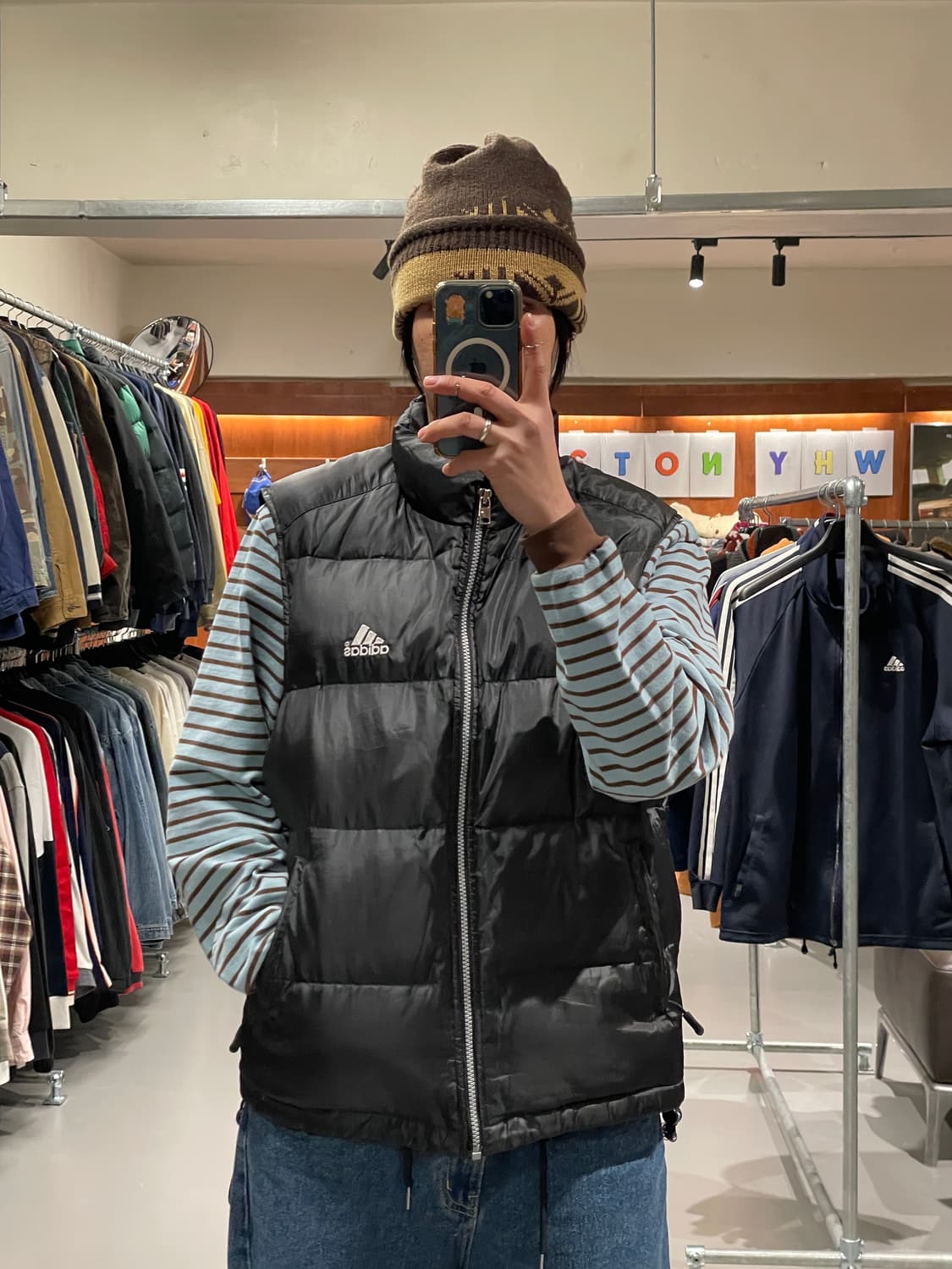 아디다스 패딩 조끼 상품이미지1