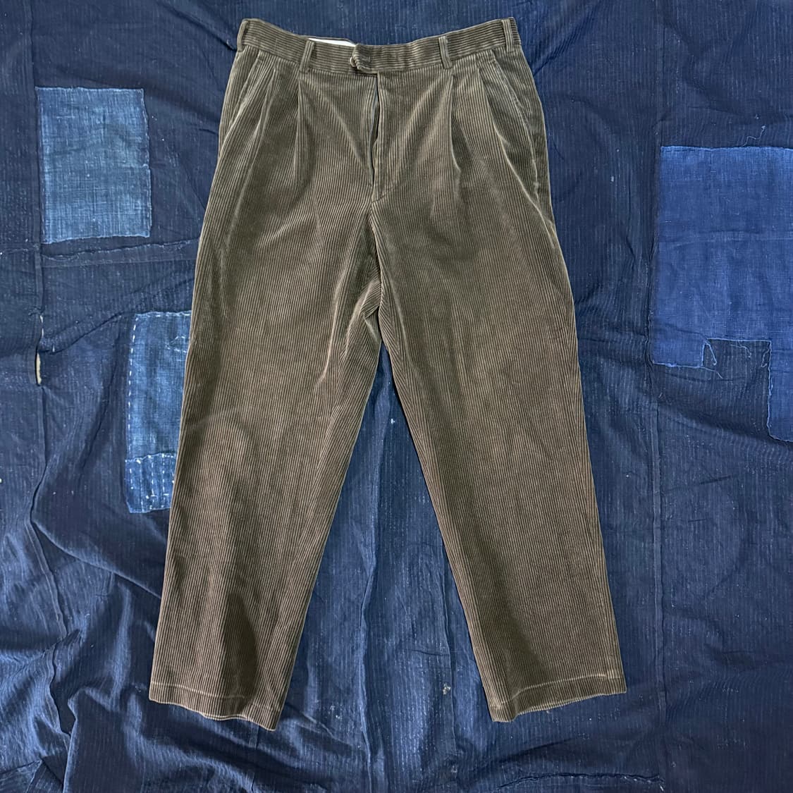 엘로드 골프 투턱 코듀로이 팬츠 32-33 상품이미지1