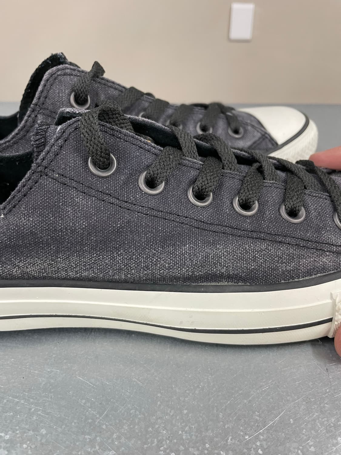 컨버스 올스타 워싱로우 그레이 260 상품이미지9